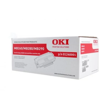 Oki [MB-260,MB-280,MB-290] fekete eredeti toner 5,5k (01240001)