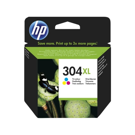 HP N9K07AE No.304XL színes eredeti tintapatron