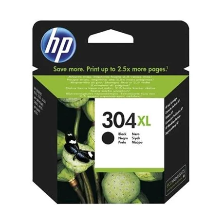 HP N9K08AE No.304XL fekete eredeti tintapatron