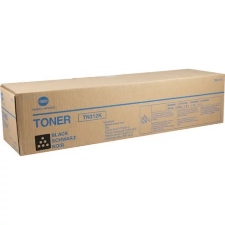 Konica Minolta Bizhub C300 [TN312K] fekete eredeti toner