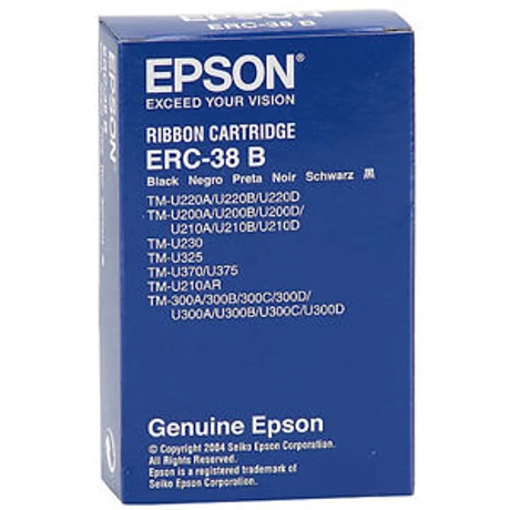 EPSON ERC-38 fekete eredeti festékszalag (S015374)