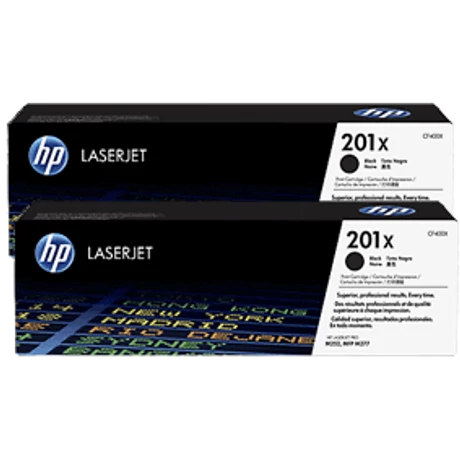 HP CF400XD (201X) fekete eredeti toner duplacsomag