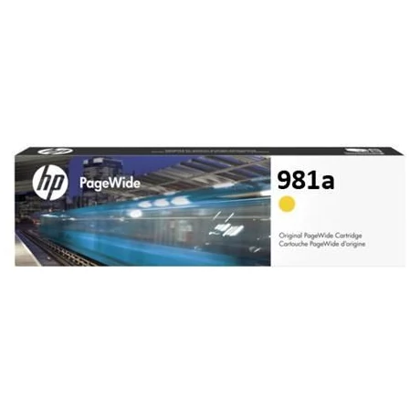 HP J3M70A No.981A sárga eredeti tintapatron