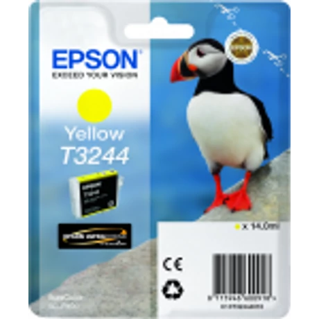 Epson T3244 sárga eredeti tintapatron