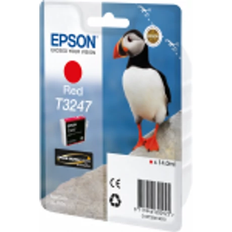 Epson T3247 piros eredeti tintapatron