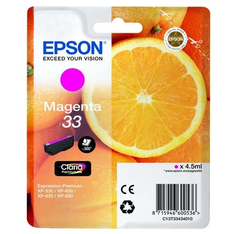 Epson T3343 magenta eredeti tintapatron