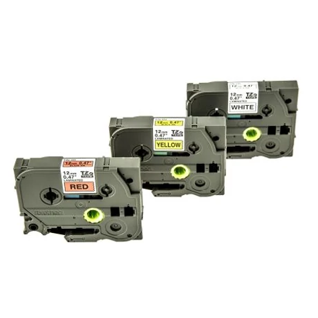 Brother TZE-31M3 3-pack laminált eredeti feliratozó szalag (12mm x 8m)