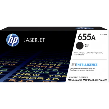 HP CF450A (655A) fekete eredeti toner