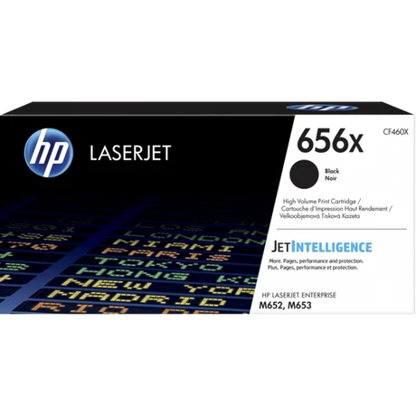 HP CF460X (656X) fekete eredeti toner