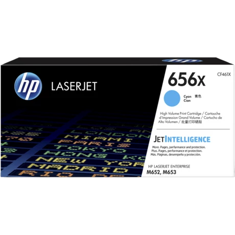 HP CF461X (656X) kék eredeti toner
