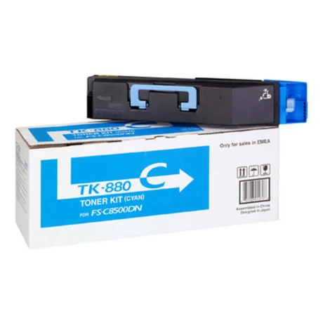 Kyocera TK-880 kék eredeti toner