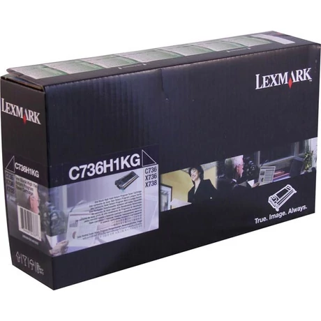 Lexmark C736/X73 fekete eredeti toner