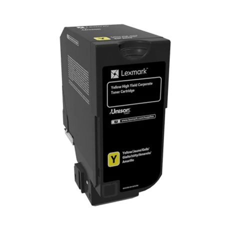 Lexmark CX725 sárga eredeti toner (84C2HYE)