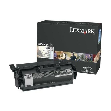 Lexmark X654/656/658 fekete eredeti toner