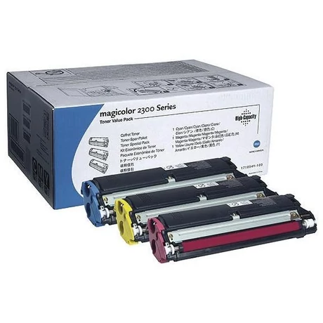 Konica Minolta MC2300 színes eredeti toner garnitúra