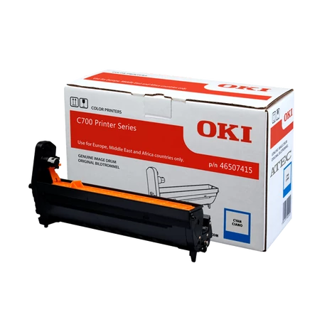 Oki C712 kék eredeti dobegység (46507415)
