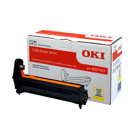 Oki C712 sárga eredeti dobegység (46507413)