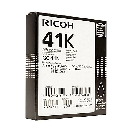 Ricoh SG3110 fekete eredeti gél (405761)