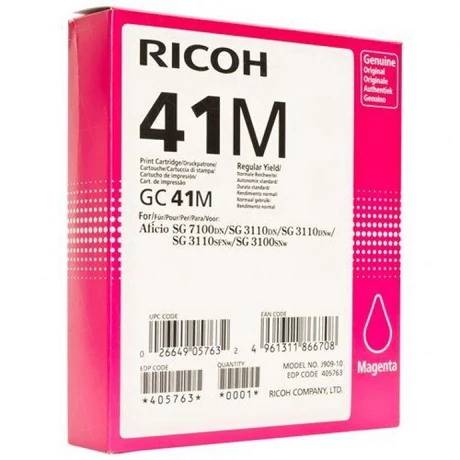 Ricoh SG3110 magenta eredeti gél (405763)