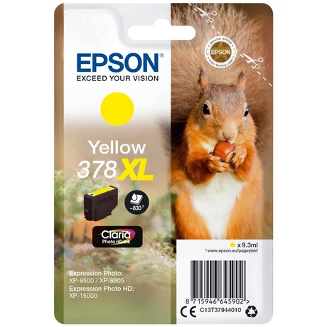 Epson T3794 sárga eredeti tintapatron