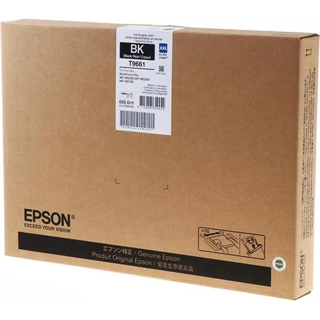 Epson T9661 fekete eredeti tintapatron