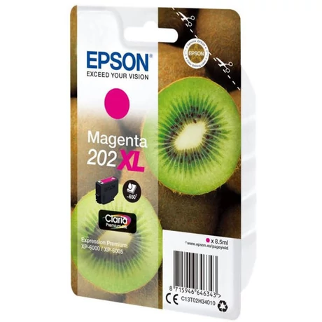 Epson T02H3 (202XL) magenta eredeti tintapatron