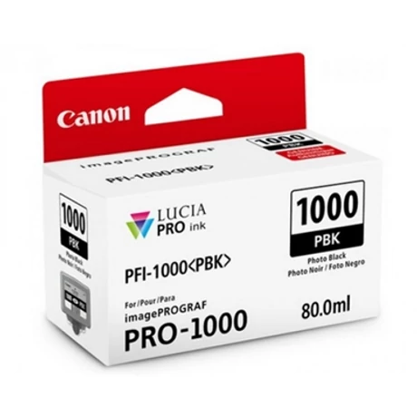 Canon PFI-1000 fotó fekete eredeti tintapatron