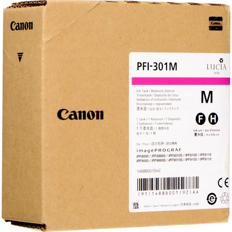 Canon PFI-307 magenta eredeti tintapatron