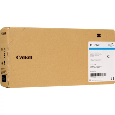 Canon PFI-707 kék eredeti tintapatron