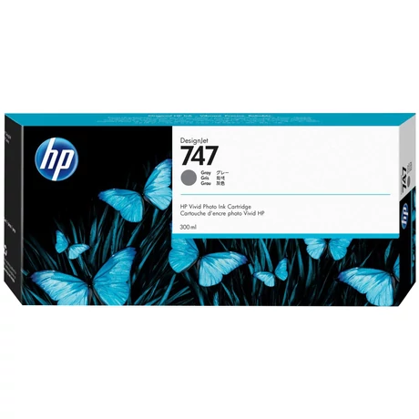 HP P2V86A No.747 szürke eredeti tintapatron