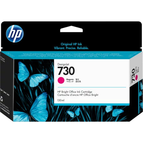 HP P2V63A No.730 magenta eredeti tintapatron