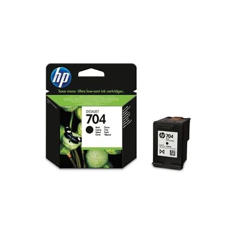 HP CN692A No.704 fekete eredeti tintapatron