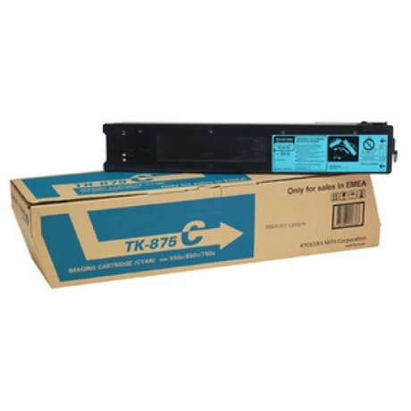 Kyocera TK-875 kék eredeti toner