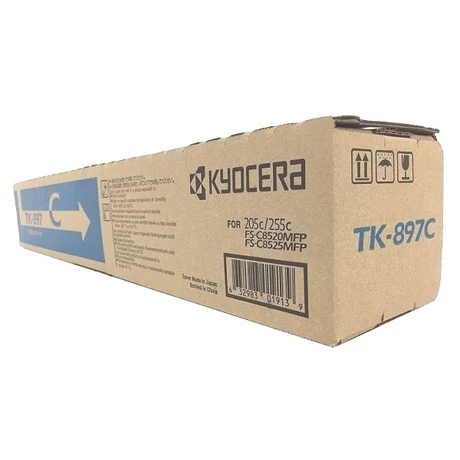 Kyocera TK-897 kék eredeti toner