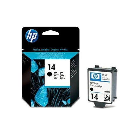 HP C5011DE No.14 fekete eredeti tintapatron