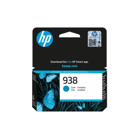 HP 4S6X5PE No.938 kék eredeti tintapatron