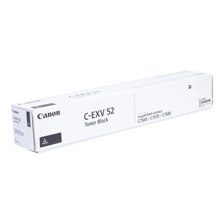 Canon IRC7565 fekete eredeti toner (C-EXV52)