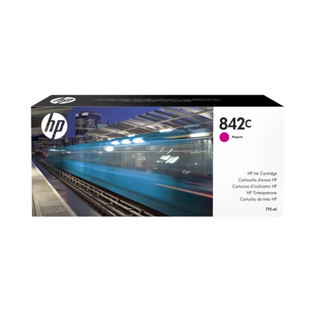 HP C1Q55A No.842C magenta eredeti tintapatron