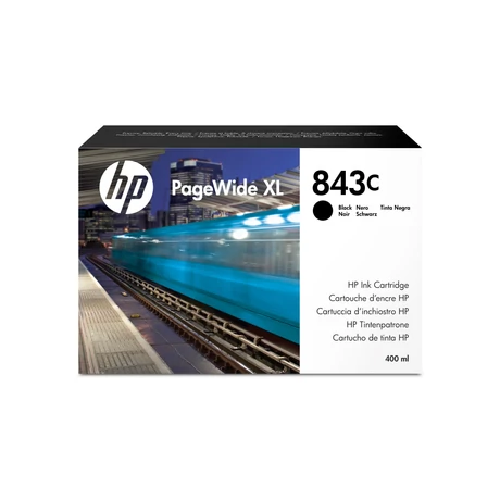 HP C1Q65A No.843C fekete eredeti tintapatron