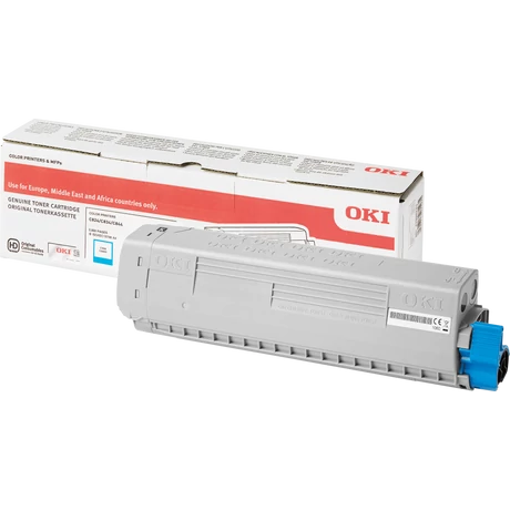 Oki [C824/C834/C844] kék eredeti toner (47095703)