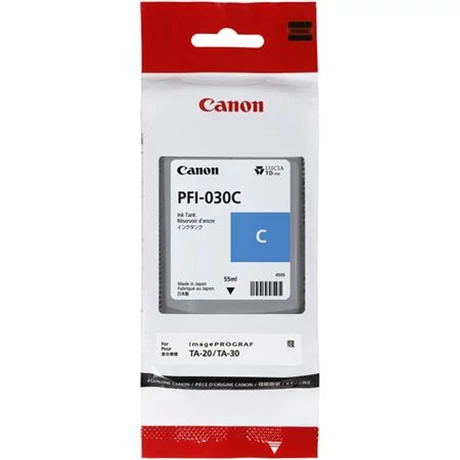 Canon PFI-030 kék eredeti tintapatron
