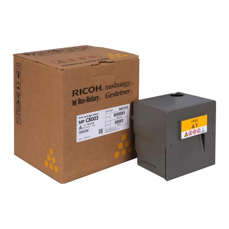 Ricoh MPC6503 sárga eredeti toner (842193)