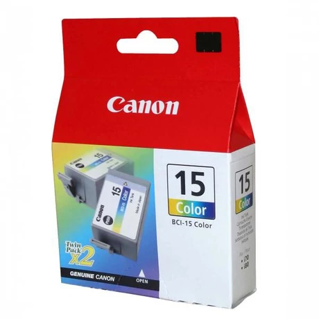 Canon BCI-15 színes eredeti tintapatron duplacsomag