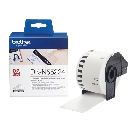 Brother DK-N55224 fehér eredeti papírcímke 54mm