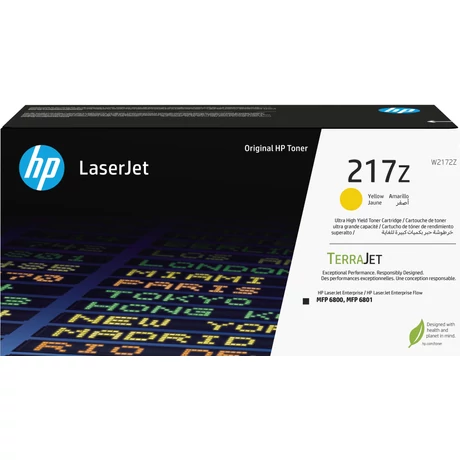 HP W2172Z (217Z) sárga eredeti toner