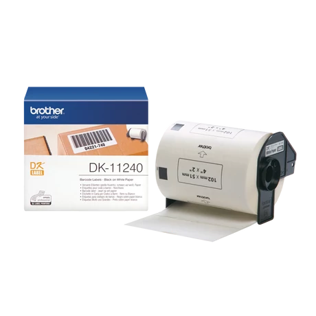 Brother DK-11240 fehér eredeti öntapadós címke 102mm