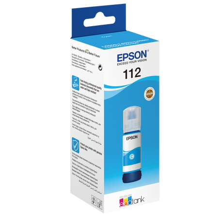 Epson T06C2 (112) kék eredeti tinta