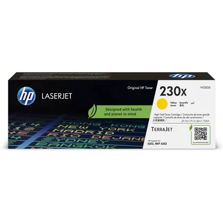 HP W2302X (230X) sárga eredeti toner