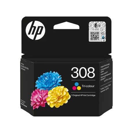 HP 7FP20UE No.308 színes eredeti tintapatron