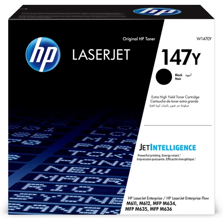 HP W1470Y (147Y) fekete eredeti toner